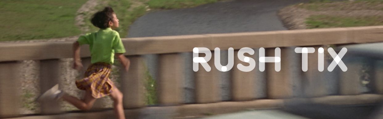 Rush Tickets web banner